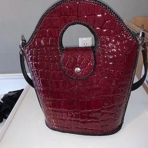 Hand crafted leather purse